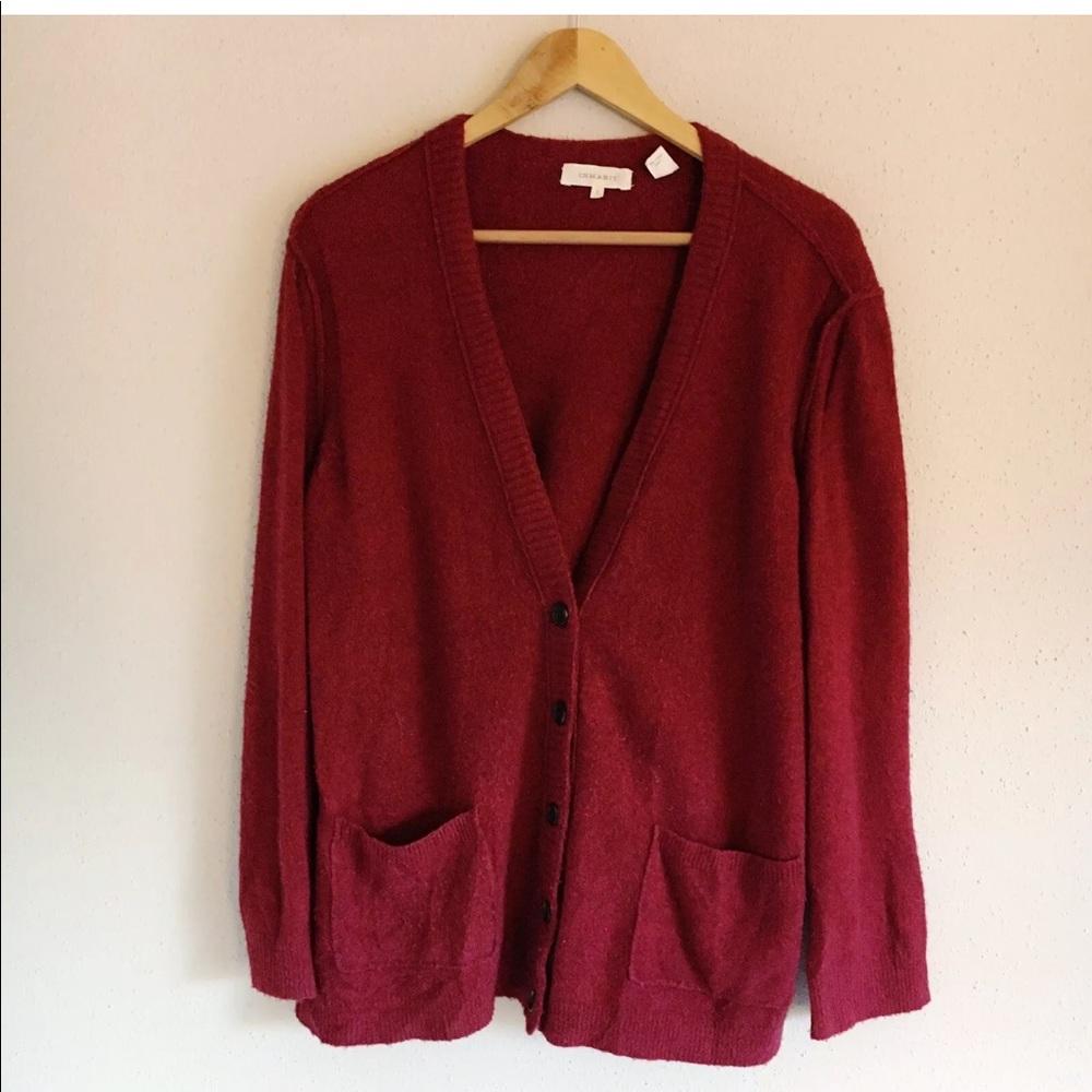 Inhabit alpaca wool cardigan